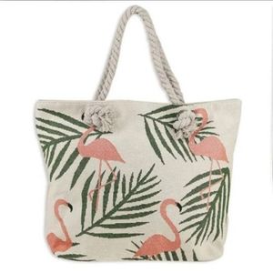 Flamingo Beach Bag